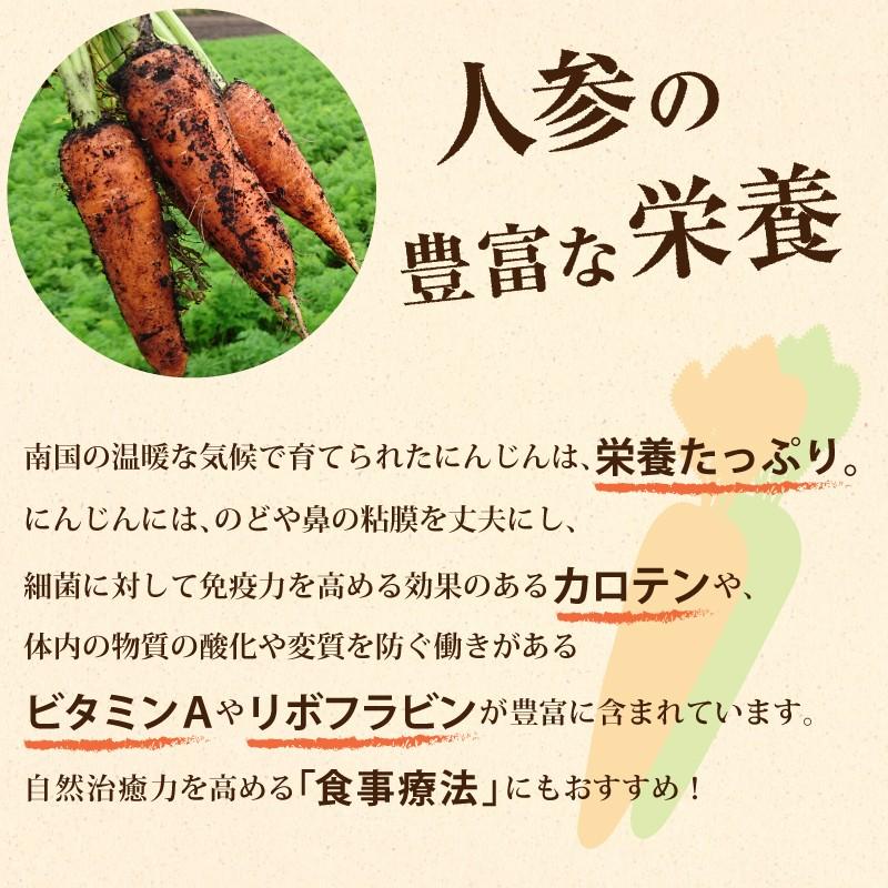 人参 9kg 有機栽培 鹿児島県産 宮崎県産 有機JAS認証 洗い にんじん ニンジン organic 無農薬 化学肥料・農薬不使用 カロテン 常温便