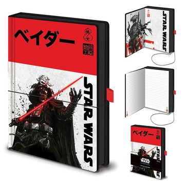 【星際大戰】日本武士和風筆記本/Star Wars