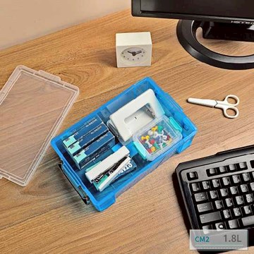 【史代新文具】聯府KEYWAY CM2 2號嬌點整理盒/收納盒/置物盒