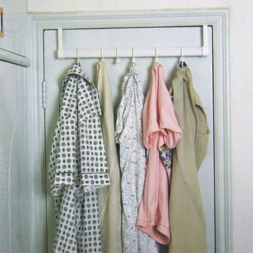 門背式衣掛架F305A 衣帽掛架 6勾門後掛鉤 門後勾 門後掛勾 門後勾【DO145】  123便利屋