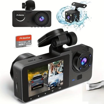 汽車紀錄器 後視鏡記錄器 雙鏡頭記錄器 超高清汽車記錄器 高清夜視倒車影像監控記錄儀