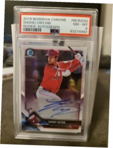 トレーディングカード 2018 Bowman Chrome Shohei Ohtani ROOKIE RC