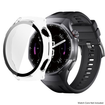 鋼化膜 PC 外殼 + 矽膠錶帶適用於華為手錶 GT6 Pro 46MM 屏幕保護套運動錶帶