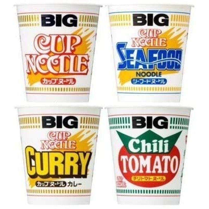 食品 日清 カップヌードル BIGビック 4種 各3個セット計12個