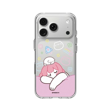 iPhone 18 Pro Clear Case（相機按鈕） 透明 - 於是日常了 - 睡吧，夢裡什麼都有