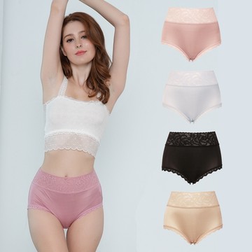 闕蘭絹法式甜心42針100%蠶絲中高腰內褲-884211