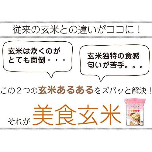 ミツハシ  美食玄米 900g 岩手県産 ひとめぼれ 使用