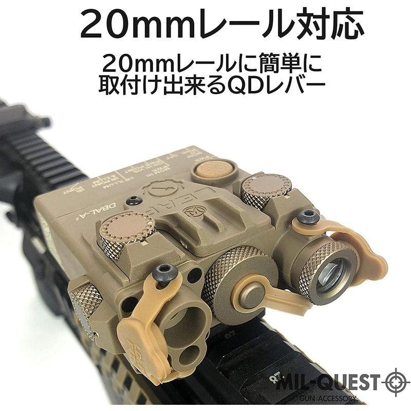 WADSN AN/PEQ-15A DBAL-A2 タイプ エイミングデバイス ダミーモデル QD