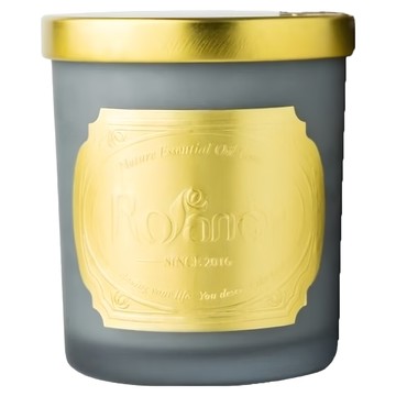 Rofancy 洛帆晞 180g 頂級黑金版 手工純精油蠟燭  樟木迷迭香  1罐