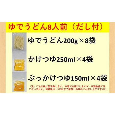 ふるさと納税 うどん あやうた製? ゆでうどん 8人前 だし 付き 冷凍 丸亀 讃岐 讃岐うどん さぬきうどん つゆ 小袋 付き セット 加工食品 惣菜 香川県丸亀市