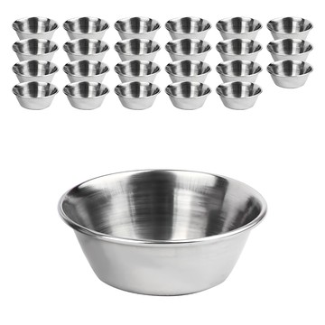 不鏽鋼醬料碟 調味碟 1.5號 24入  24個  銀