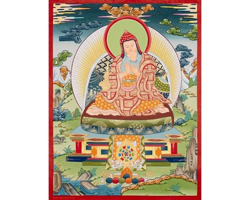 忠察巴唐卡喜馬拉雅藝術