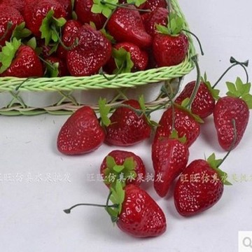 [協貿國際]   仿真草莓服裝道具