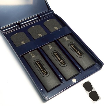 Seinsia Imperial Black 次中音薩克斯風合成竹片 2.5號 3片 + 貼片 2片  2.5  1個