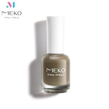 MEKO 雷根寶盒指甲油 - 19 黑巧克力 /果凍色指甲油【官方旗艦店】