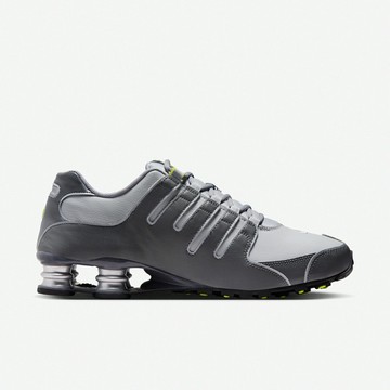 Nike 休閒鞋 Shox NZ 男鞋 灰 彈簧鞋 厚底 緩震 378341-009