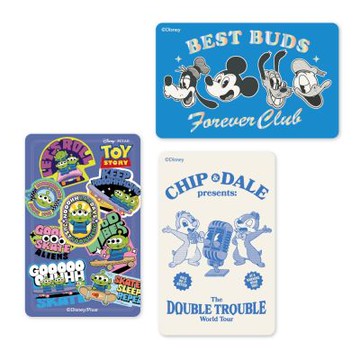 一卡通PLUS - 迪士尼米奇與朋友 / 玩具總動員系列 - 好哥們 / 雙人組 / 拚貼三眼怪