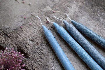 簡約紋理擺飾柱狀蠟燭單支