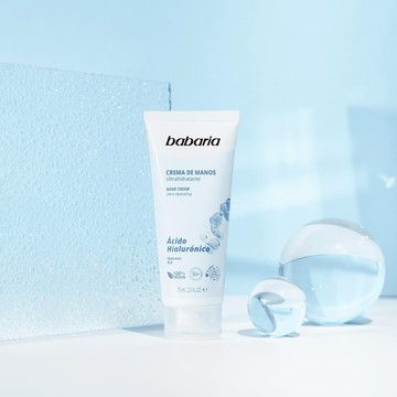 babaria玻尿酸高效保濕護手霜 75ml - 玻尿酸高效保濕護手霜 75ml 超值3入