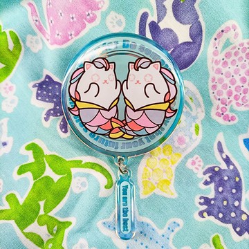 106008_甜味海帶-美人魚H2_磁吸壓克力氣囊支架