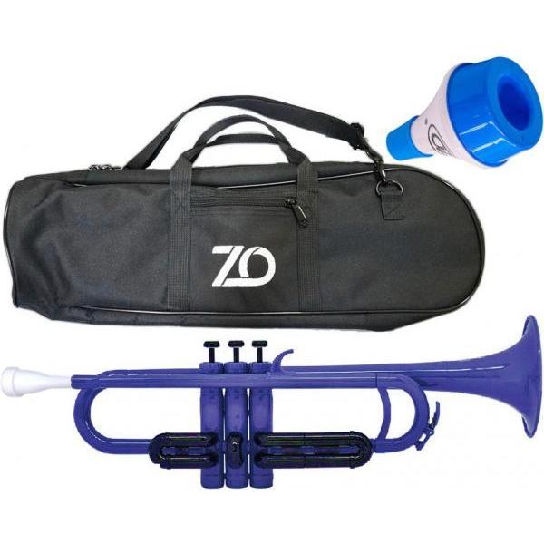 ZO(ゼットオー) TP-10BK トランペット ダークブルー ミュート セット ブルー アウトレット プラスチック 楽器 Dark Blue Trumpet mute　北海道 沖縄 離島不可