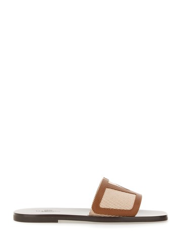 valentino garavani "viva superstar" slide sandal