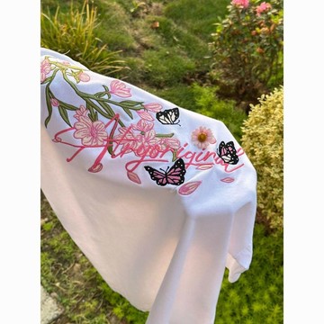 班服定製短袖刺繡t恤高顏值潮酷青春活力中學生高中生夏季中國風翻領 厚磅 運動 質感 寬鬆 襯衫 短袖 短Tee