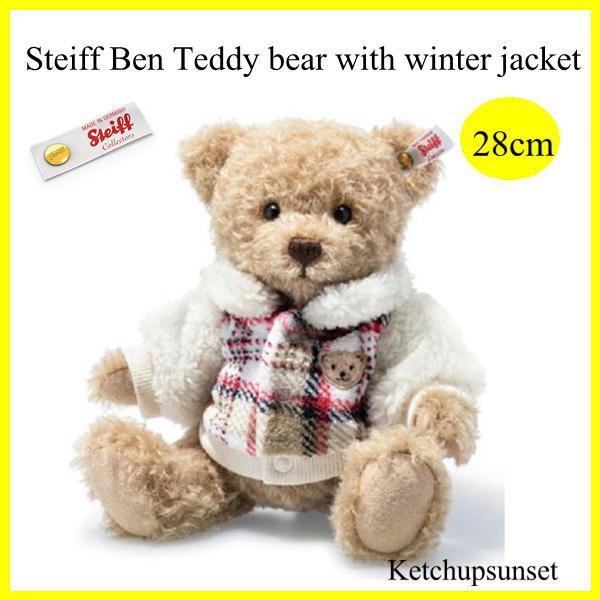 シュタイフ テディベア ベン ウィンタージャケット Steiff Ben Teddy