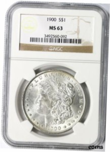 アンティークコイン NGC PCGS Morgan Dollar MS63