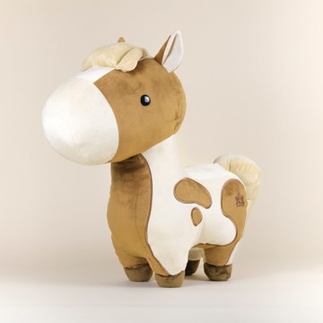 Jumbo Bellzi | Pinto Horse 特大花斑馬玩偶