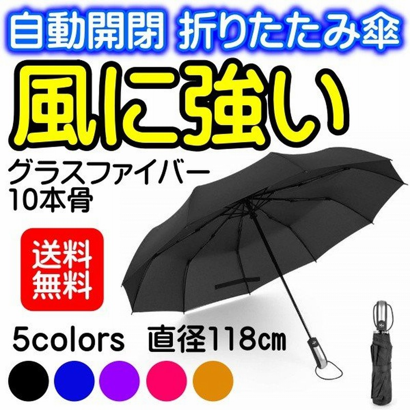 折りたたみ傘 メンズ レディース 自動開閉 大きい 折り畳み傘 大きいサイズ ワンタッチ 撥水 風に強い 丈夫 晴雨 中学生 高校生 大学生 10本骨 ブランド 通販 Lineポイント最大0 5 Get Lineショッピング