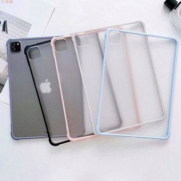 適用iPad 10代保護套蘋果10.2磨砂全包9.7寸硬后蓋軟邊防摔平板殼