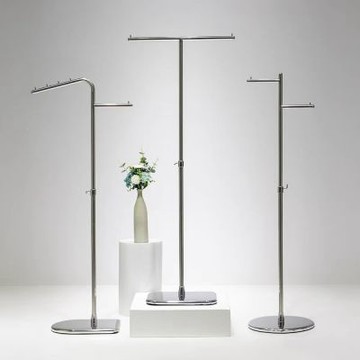 【匠俱】服裝店展示架 不銹鋼落地架 正掛櫥窗陳列架 男女裝店掛衣架 展示架