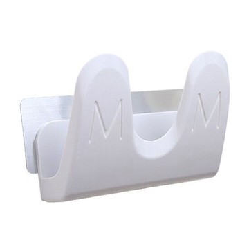 家護保｜免釘牆免打孔【無痕貼萬能壁掛架】 廚房鍋蓋架 家用坐式放鍋蓋的架子神器 牆上置物收納架