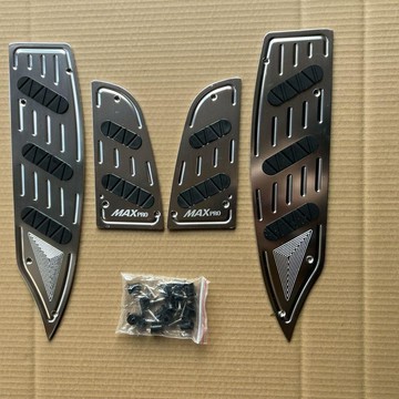 免運🛒適用天鷹TX150腳踏鋁板TX250改裝加厚鋁合金腳踏林海lmax通用防滑
