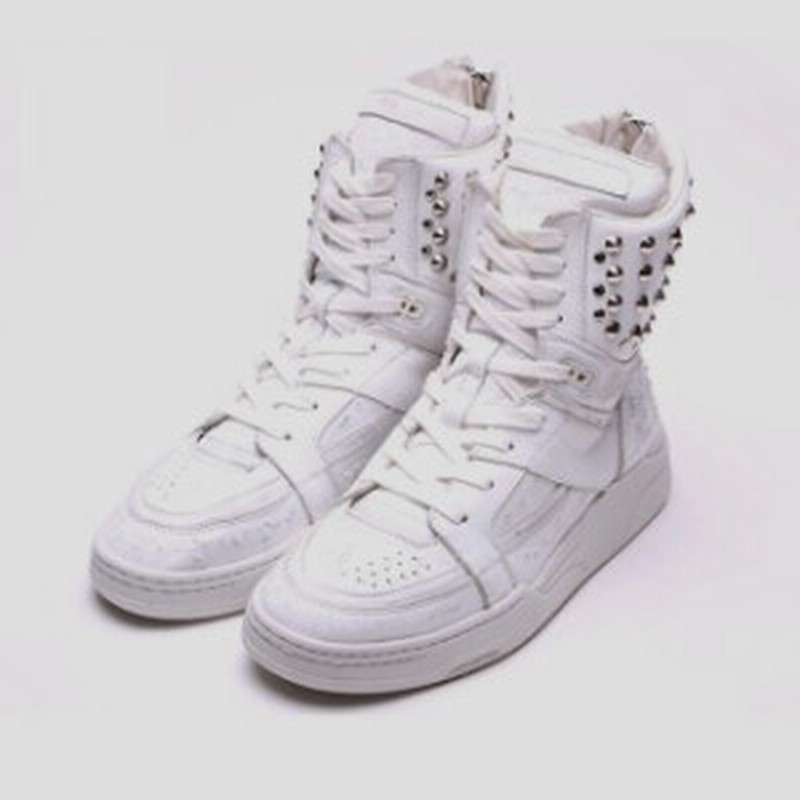 ビョウ付 パンク風ハイカットスニーカーブーツ メンズ 靴 メンエグ カジュアル S28 通販 Lineポイント最大7 0 Get Lineショッピング