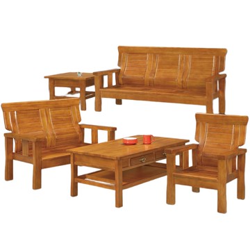 【MUNA 家居】2028型實木組椅(全組)