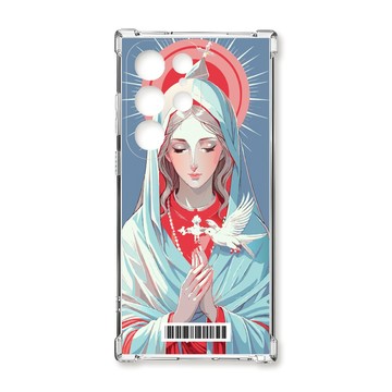 S22 系列殼 TRON 三星 S22 Ultra 聖母水彩  載具 四角防摔殼 手機殼