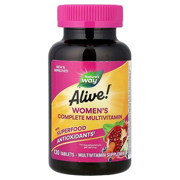 Nature's Way, Alive!® 女性多維生素，130 片