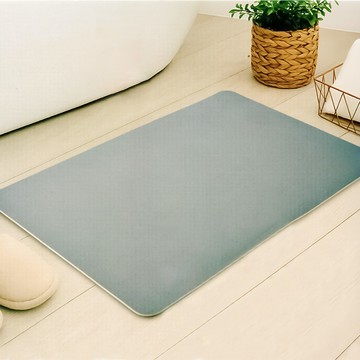 瞬吸超薄軟地墊-神秘灰-40x60cm (廚房 / 衛浴用防滑墊)