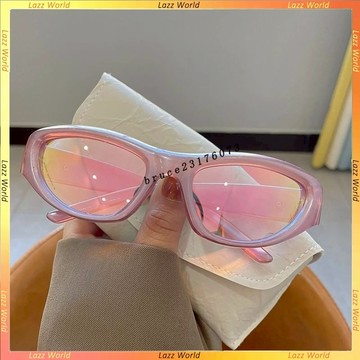 🕶千禧眼鏡🕶y2k千禧風 紫色眼鏡女 高級感搞怪網紅 拍照太眼鏡 復古眼鏡 太陽眼鏡抗uv 女生素顏墨鏡 太陽眼鏡