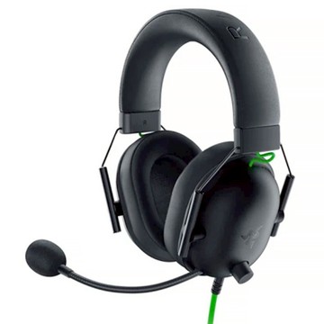 RAZER 雷蛇 BlackShark V2X黑鯊耳機麥克風 進階被動抗噪 7.1 聲道環繞音效 耳罩式設計 重量240克