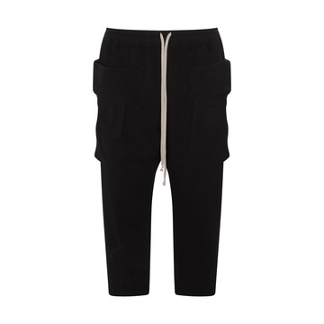 Rick Owens Drkshdw - Black Cotton Trousers