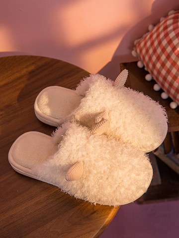 棉拖鞋女冬季可愛少女心室內家居情侶學生宿舍居家用毛毛絨棉拖男