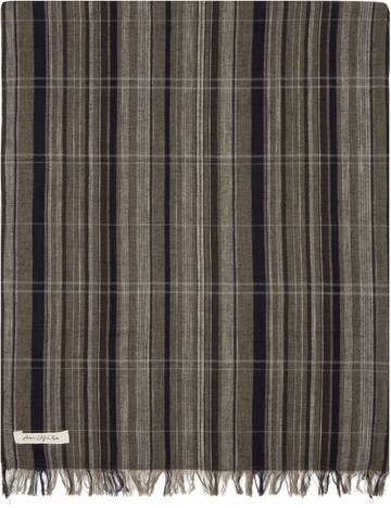 Aviva Jifei Xue 灰褐色 Fringe Blanket 围巾