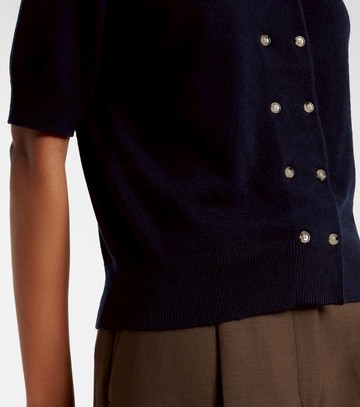 Jardin des Orangers Cotton and cashmere polo shirt
