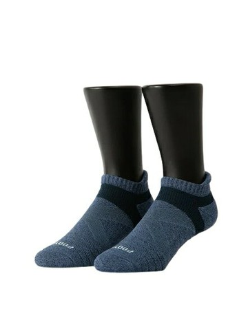 Footer 除臭襪 T142L深藍 暖陽麻花輕壓力足弓船男短襪 *小柚子*