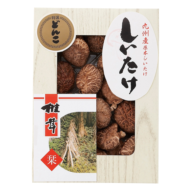 快気祝い　食品｜｜九州産原木どんこ椎茸　No.20　※消費税・8％｜お見舞いお返し