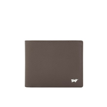 BRAUN BUFFEL 台灣總代理 羅根-A 10卡男夾-培土棕/BF569-313-POS