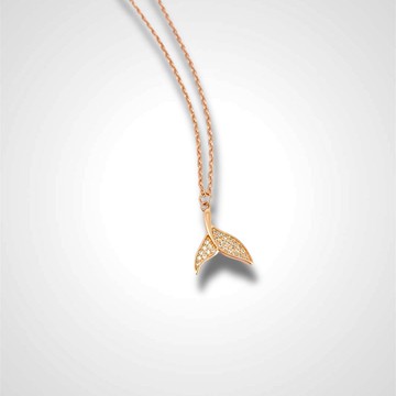 925純銀 | 永恆鯨魚尾巴_耳環